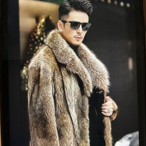 Men’s Genuine Fox Fur